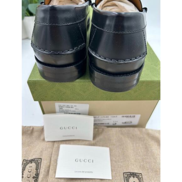 Men\'s Gucci, GG Supreme tassel loafers size 11.5 fits 12 US made in Italy main image 9